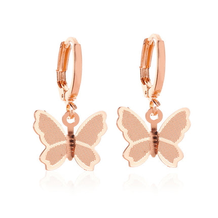 Natural Gemstone Female Teardrop Earrings