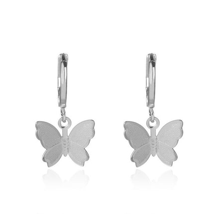 Natural Gemstone Female Teardrop Earrings