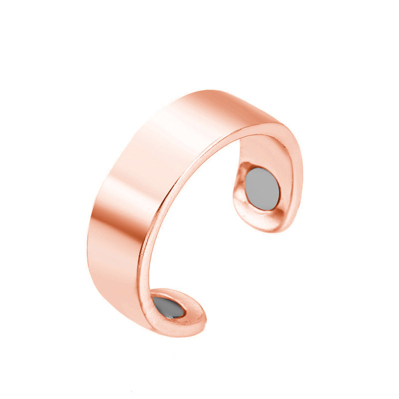 Ring Magnetic Health Ring Rose Gold Gold Silver Ring