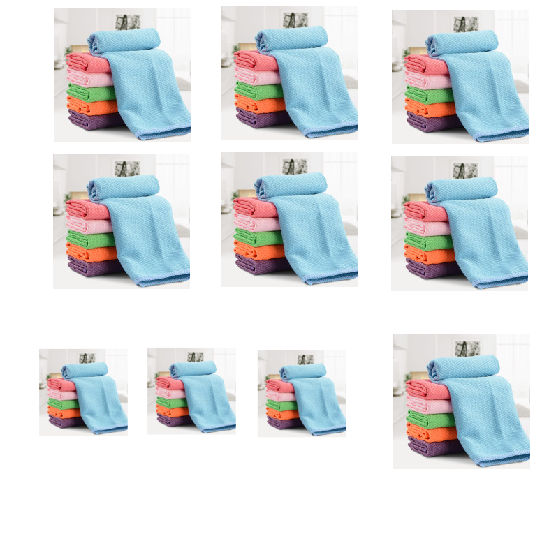 Microfiber cleaning cloth