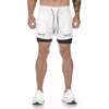 Quick-drying Double-layer Fitness Pants Men's Outdoor
