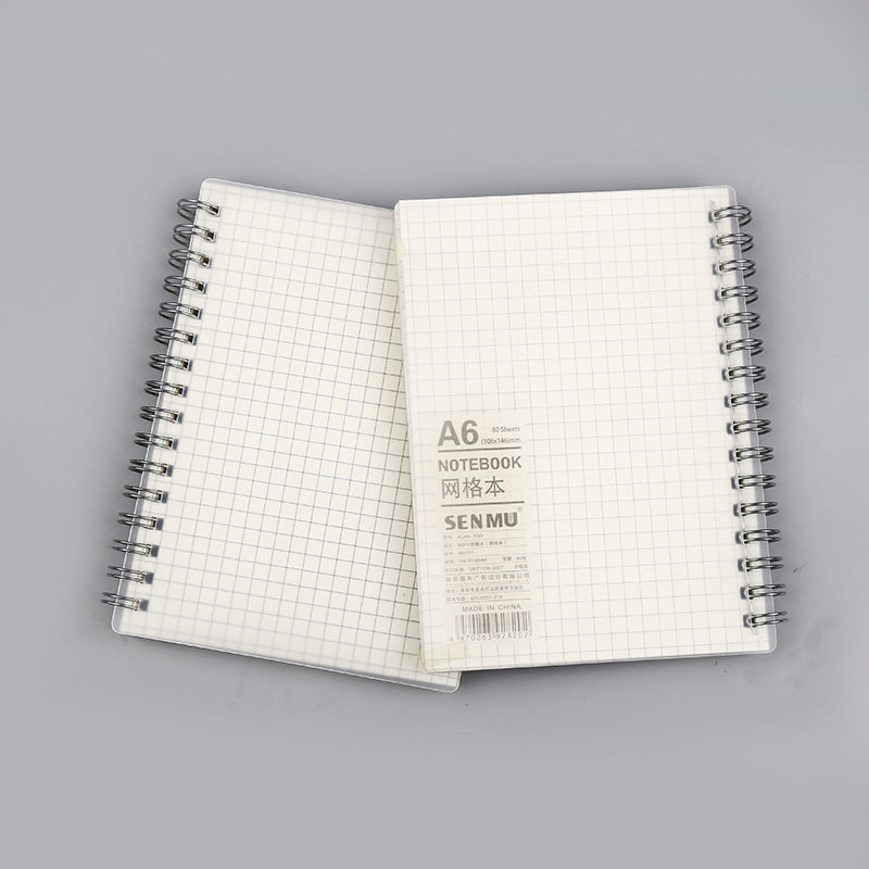 Creative Coil Horizontal Line Grid Dot Matrix Notebook