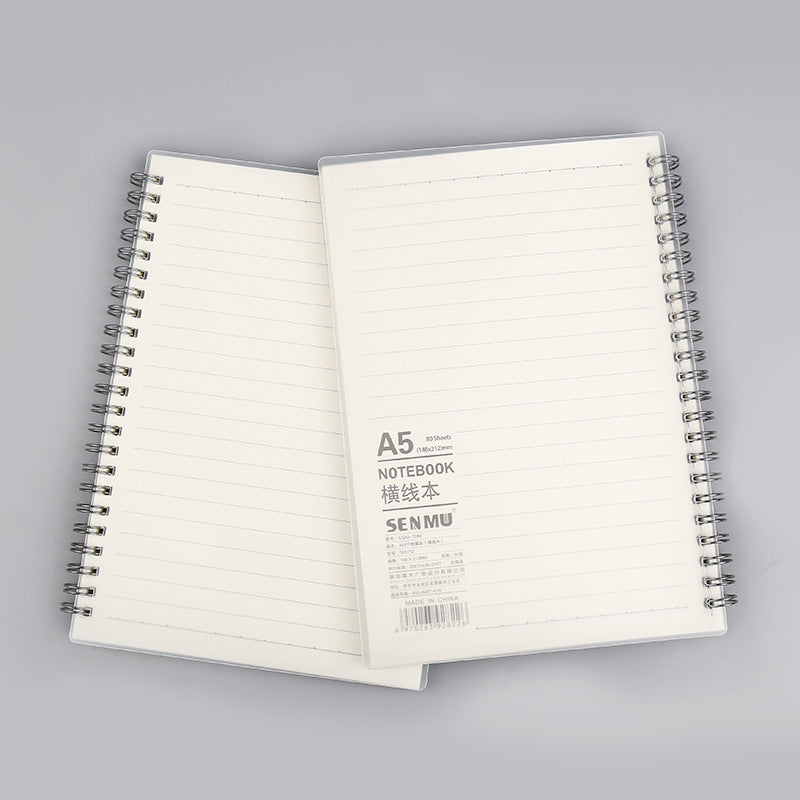 Creative Coil Horizontal Line Grid Dot Matrix Notebook