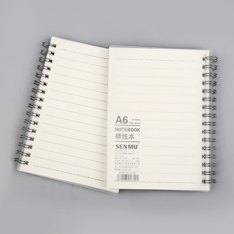 Creative Coil Horizontal Line Grid Dot Matrix Notebook