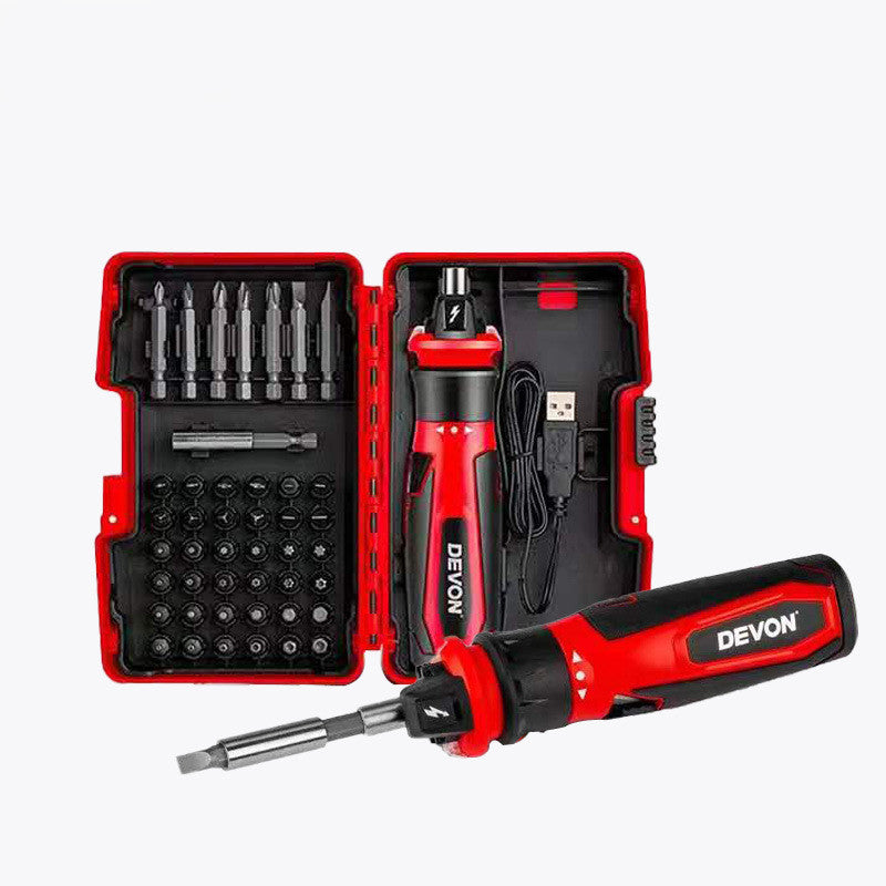 Electric Screwdriver Box Electric Screwdriver Set Rechargeable Drill Tool Box – ALPSCOMMERCE