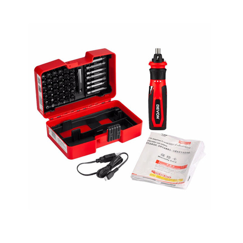 Electric Screwdriver Box Electric Screwdriver Set Rechargeable Drill Tool Box – ALPSCOMMERCE