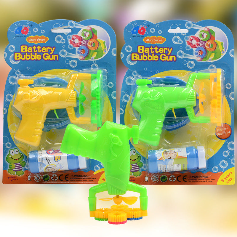 Electric Automatic Bubble Blower Maker Machine  toy