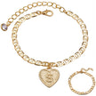 Love 26 Letter Alloy Anklet Lady Anklet Bracelet Multi-Set