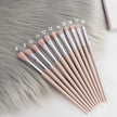 Girly Heart Nude Pink Makeup Brush