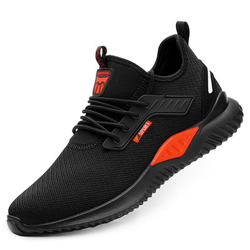 Men's Safety Protection Anti Smashing And Anti Puncture Work Shoes