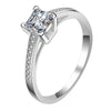 Six claw mosangite ring lady