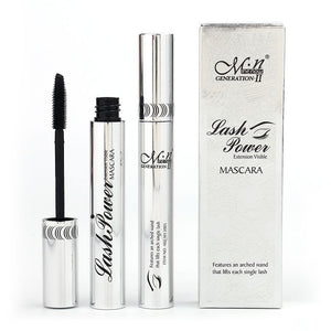 Explosive Authentic M.N Miele M13005 Mascara, Bright Silver Tube, Long And Thick Makeup, Waterproof And Black