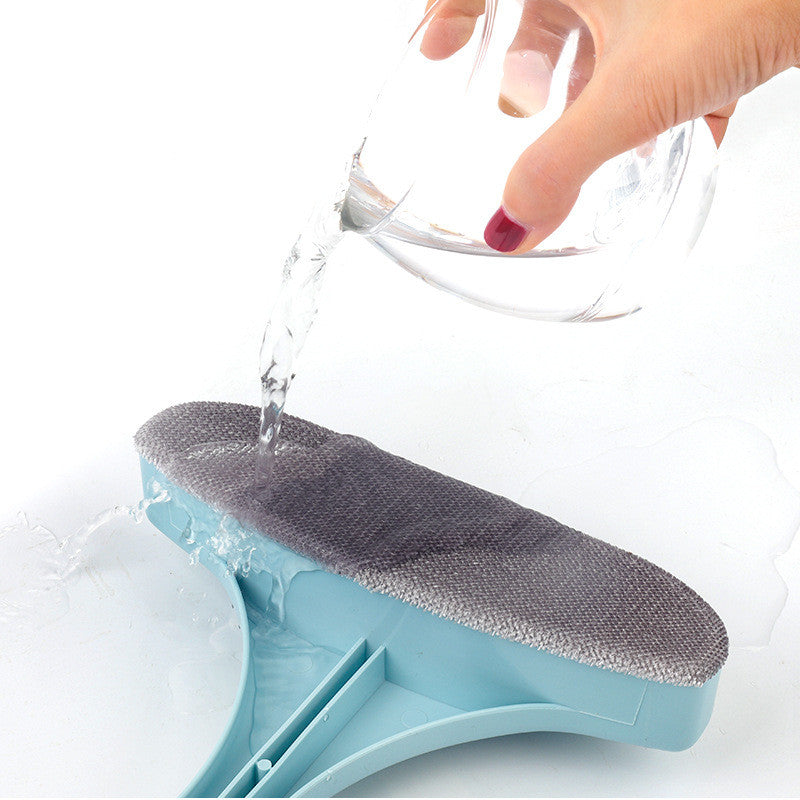 Screen Cleaning Artifact, Sand Washing, Window Net, Glass Scraping, Cleaning Brush, Double-Sided Sassafras Window Device, Free Disassembly And Washing Household