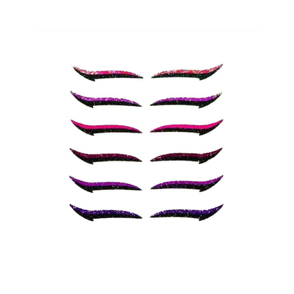 Reusable Eyeliner Stickers Eye Shadow Eyeliner Stickers Trendy Big Eye Makeup Natural Stickers Lazy Stickers