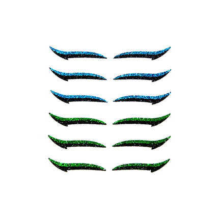 Reusable Eyeliner Stickers Eye Shadow Eyeliner Stickers Trendy Big Eye Makeup Natural Stickers Lazy Stickers