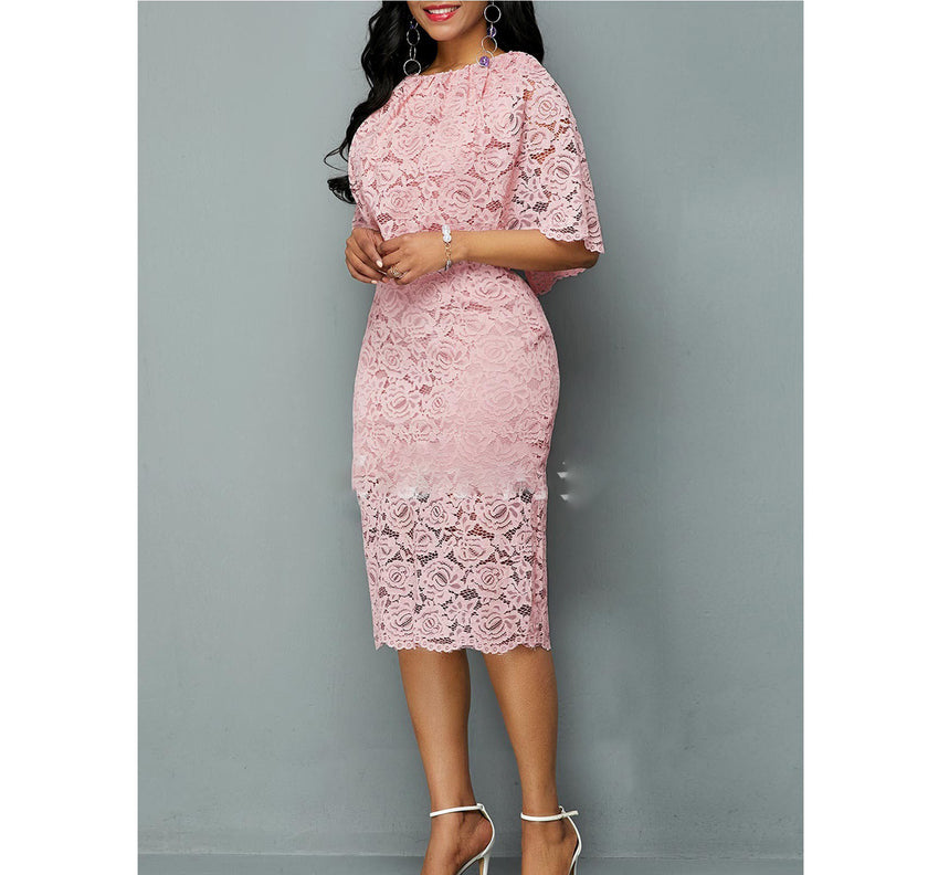 MD African Lace Dresses For Women