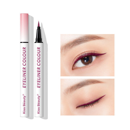 Color Eyeliner Does Not Faint Waterproof And Sweat Proof Liquid Eyeliner