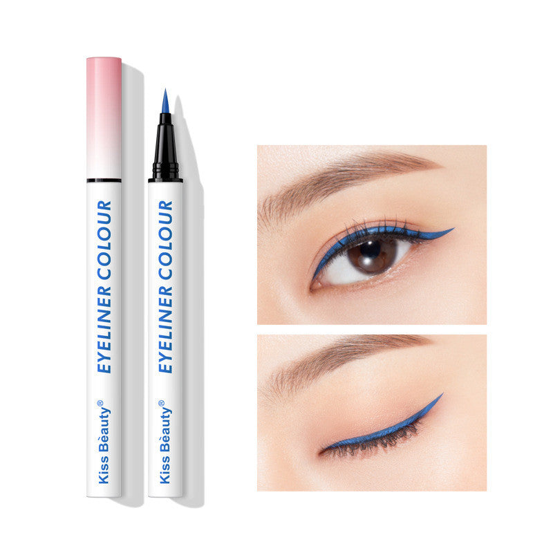 Color Eyeliner Does Not Faint Waterproof And Sweat Proof Liquid Eyeliner