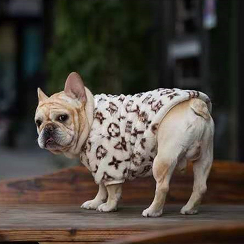 Medium-Sized Dog Clothes Winter Clothes Thickened