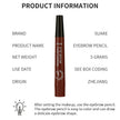 Four-Headed Bifurcated Eyebrow Pencil Lasts For A Long Time Without Smudging