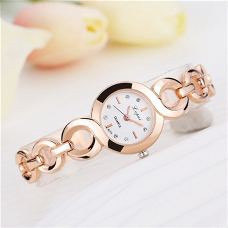 Alloy Watch Luxury Watch Quartz Classic Gold Business