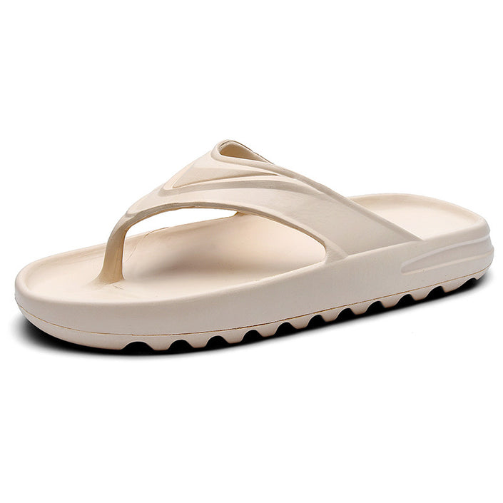 Cross-Border New Coconut Slippers Male Kanye Co-Branded Men'S Flip-Flops Outer Wear Home Casual Platform Beach Shoes