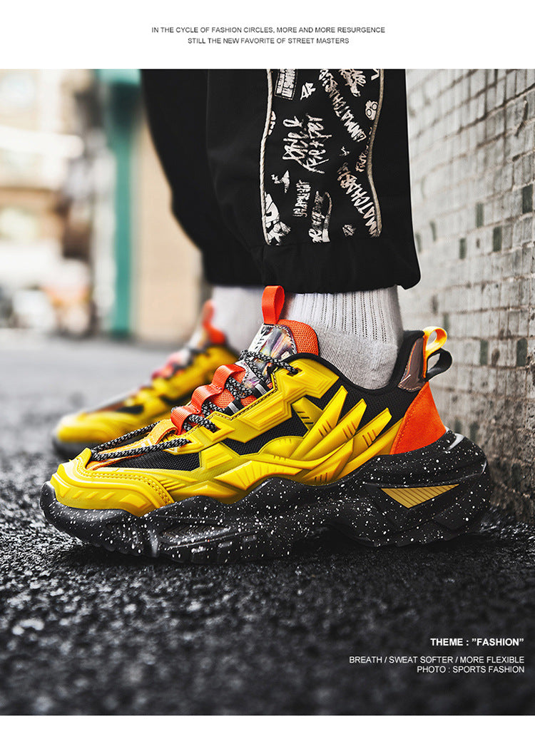 Shoes Men's White Shoes Sports Daddy Shoes Men