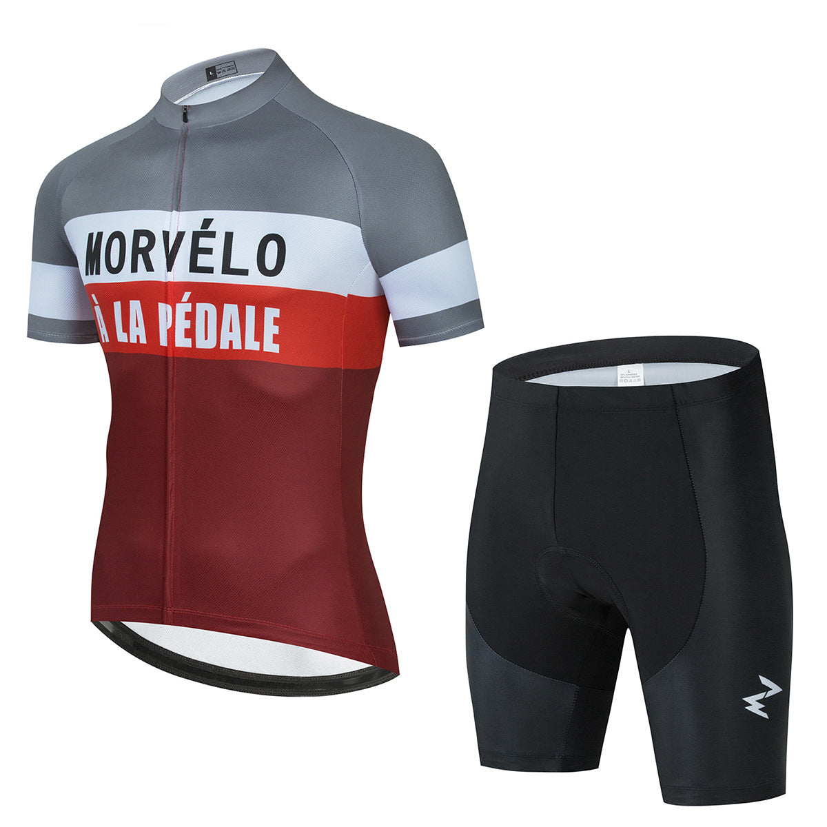 Summer Short-Sleeved Cycling Jersey Suit Breathable Bicycle Sportswear Uniform Custom Cycling Jersey
