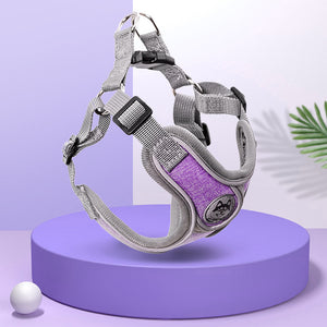 Dog Leash Vest Type Dog Walking Leash Teddy Corgi Fight Small And Medium-Sized Dog Chest Harness Dog