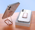 Compatible with Apple, Metal Mobile Phone Bracket Hidden Desktop Fold Ring Buckle Paste Portable Lift Tablet Ipad Lazy