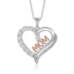 Cross Border Jewelry Fashion Creative Mother'S Day Gift Mom Love Diamond Pendant Necklace Accessories