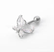 Butterfly Crystal Fashion Stainless Steel Belly Button Wear Belly Button Ring Belly Button Wear Body Jewelry