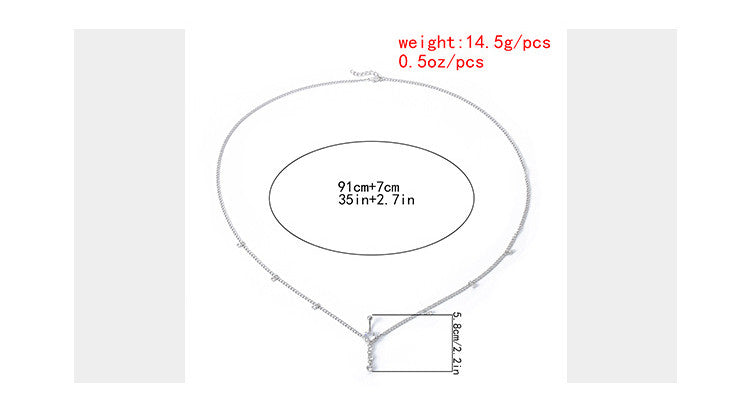Personalized Simple Fashion Micro-inlaid Body Chain