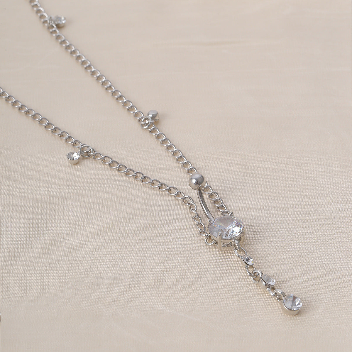Personalized Simple Fashion Micro-inlaid Body Chain
