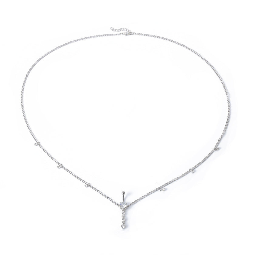 Personalized Simple Fashion Micro-inlaid Body Chain