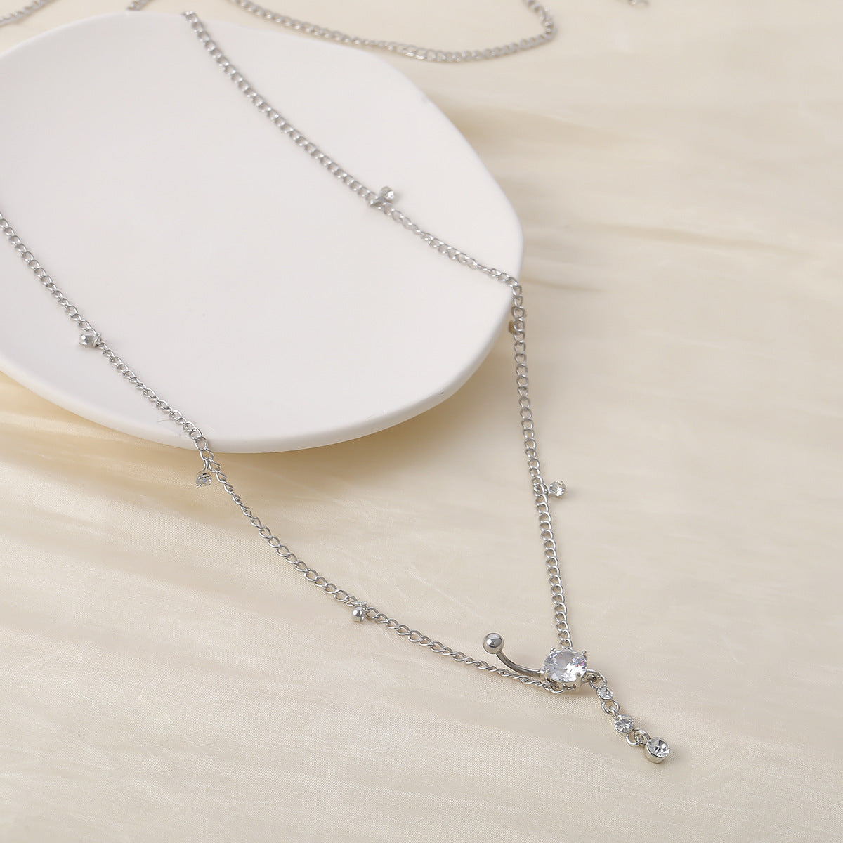 Personalized Simple Fashion Micro-inlaid Body Chain