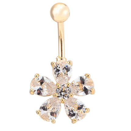 Alpscommerce Stainless Steel Belly Button Ring,  Jewelry Fashionable Gift For Women