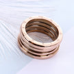 Factory Direct Sale Classic Spring Titanium Steel Rose Gold Ring Rose Gold Couple Ring Pair Ring For Men And Women