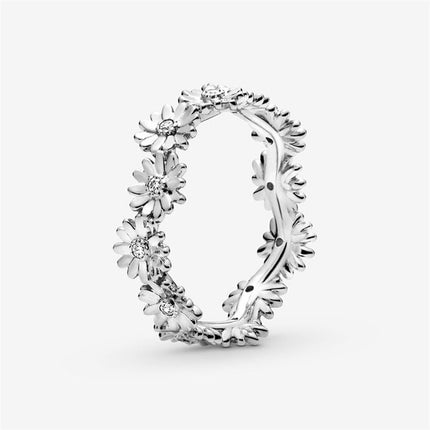 Fashion Simple Sterling Silver Daisy Ring
