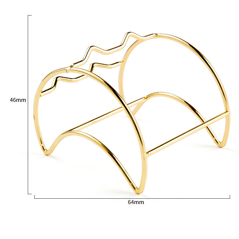 Beauty Egg Rack Spiral Cross Rabbit-Shaped Powder Puff Storage Rack Beauty Egg Tray Metal Drying Rack