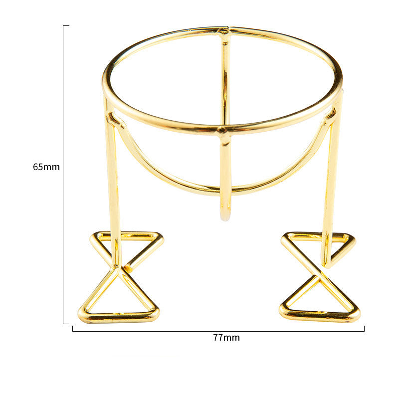 Beauty Egg Rack Spiral Cross Rabbit-Shaped Powder Puff Storage Rack Beauty Egg Tray Metal Drying Rack