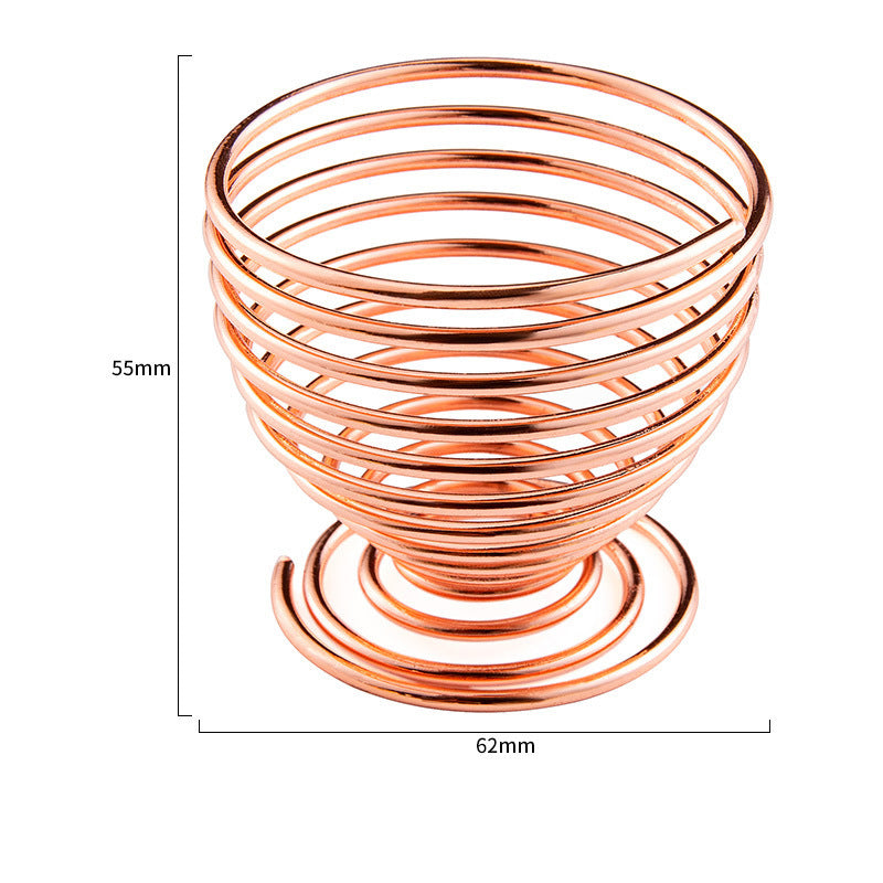 Beauty Egg Rack Spiral Cross Rabbit-Shaped Powder Puff Storage Rack Beauty Egg Tray Metal Drying Rack