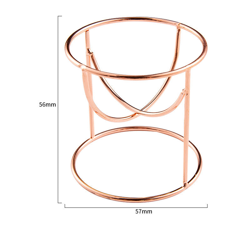 Beauty Egg Rack Spiral Cross Rabbit-Shaped Powder Puff Storage Rack Beauty Egg Tray Metal Drying Rack