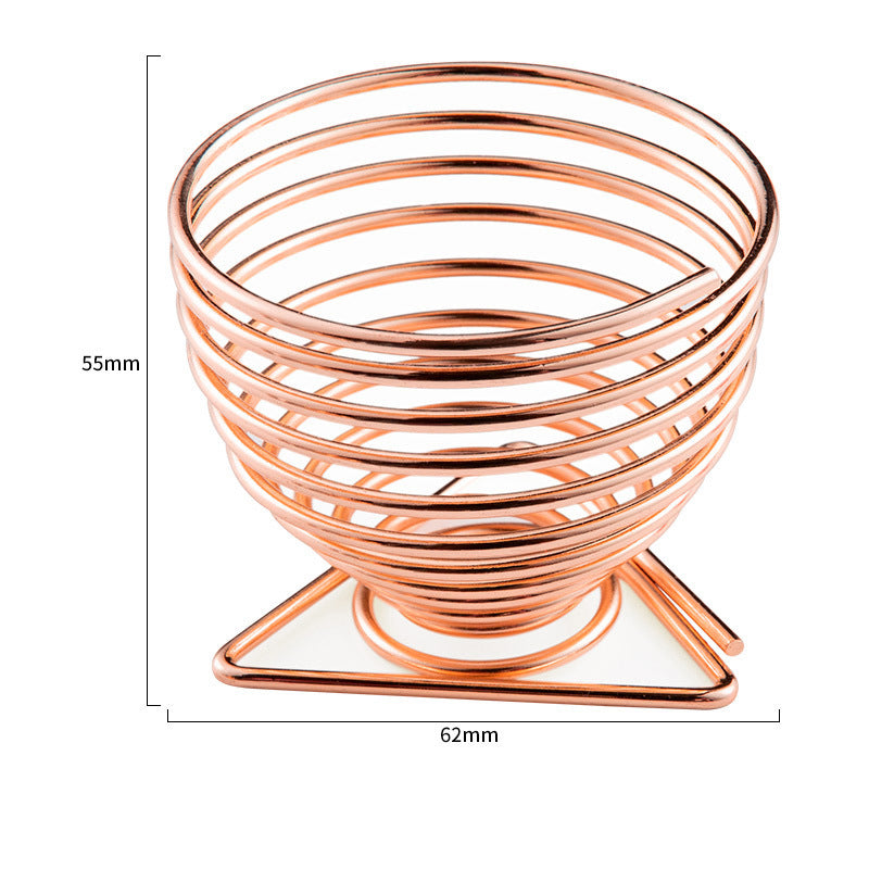 Beauty Egg Rack Spiral Cross Rabbit-Shaped Powder Puff Storage Rack Beauty Egg Tray Metal Drying Rack