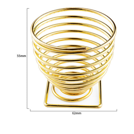 Beauty Egg Rack Spiral Cross Rabbit-Shaped Powder Puff Storage Rack Beauty Egg Tray Metal Drying Rack