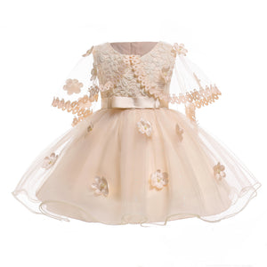 Girls Elegant Wedding Princess Dress Kids Party Formal Dress