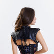 Steampunk Accessories Ladies Leather Corset Top