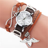 Fashion Quartz Watch Casual Woven Belt Watch