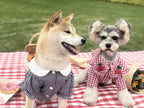 Dog Clothes Small Dog Checkered Shirt Summer Thin