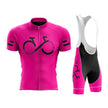 Short-sleeved Bib Cycling Clothes Suit Bicycle Men And Women Moisture Wicking Outdoor Clothes